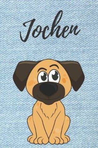 Cover of Jochen personalisiertes Notizbuch Hunde / Buch / Malbuch / Kritzelbuch / Tagebuch / Journal / DIN A5 / Geschenke