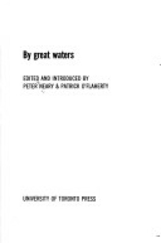 Cover of By Great Waters