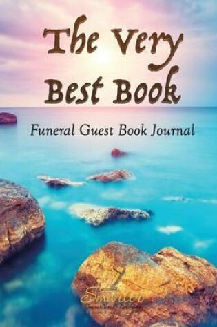 Cover of The Very Best Book, Funeral Guest Book Journal