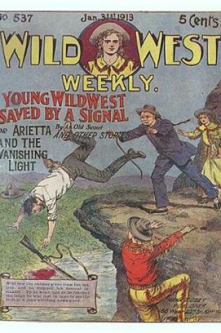 Cover of Young Wild West Saved by a Signal