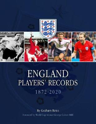 Book cover for England Players' Records 1872 - 2020 Limited Edition