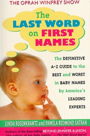 Cover of Last Word on First Names