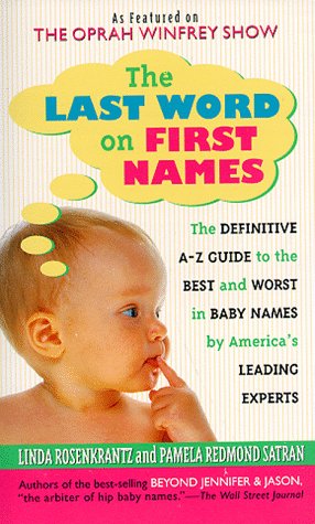 Book cover for Last Word on First Names