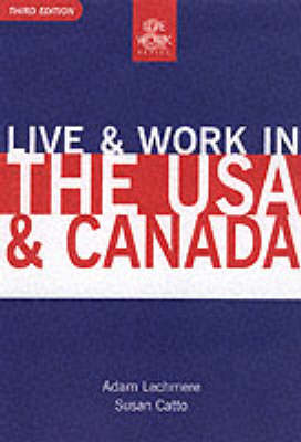 Book cover for Live and Work in the USA and Canada