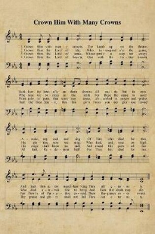 Cover of Crown Him With Many Crowns Hymn Journal