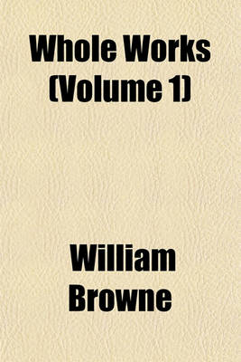 Book cover for Whole Works (Volume 1)