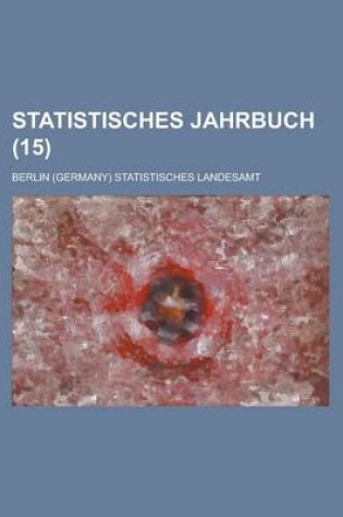 Cover of Statistisches Jahrbuch (15)