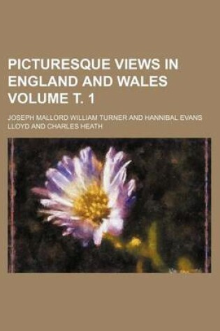 Cover of Picturesque Views in England and Wales Volume . 1