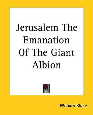 Book cover for Jerusalem the Emanation of the Giant Albion