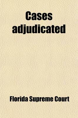 Book cover for Cases Adjudicated Volume 12