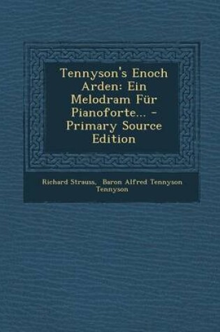 Cover of Tennyson's Enoch Arden