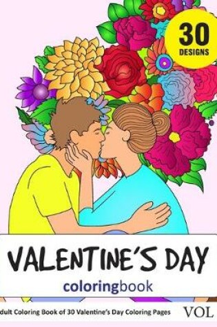 Cover of Valentine's Day Coloring Book