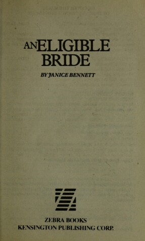 Book cover for Eligible Bride/An