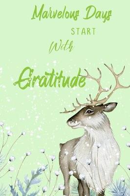 Book cover for Marvelous Days Start With Gratitude