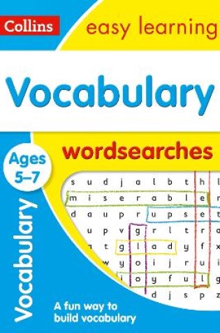 Cover of Vocabulary Word Searches Ages 5-7