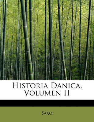 Book cover for Historia Danica, Volumen II