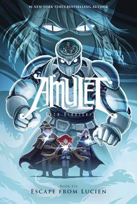 Book cover for Escape from Lucien: A Graphic Novel (Amulet #6)