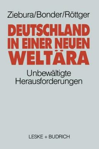 Cover of Deutschland in einer neuen Weltära