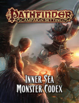Book cover for Pathfinder Campaign Setting: Inner Sea Monster Codex