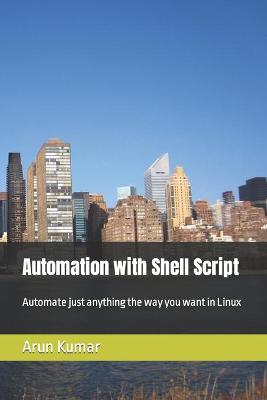 Book cover for Automation with Shell Script