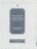 Book cover for Market-based Debt Reduction for Developing Countries