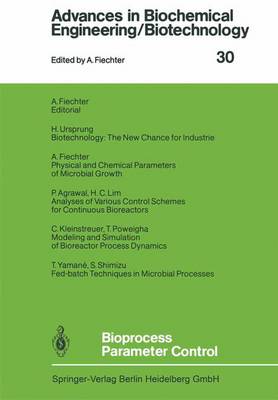 Book cover for Bioprocess Parameter Control