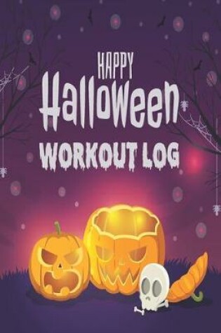 Cover of Halloween Workout 5 days log book & Fitness Journal