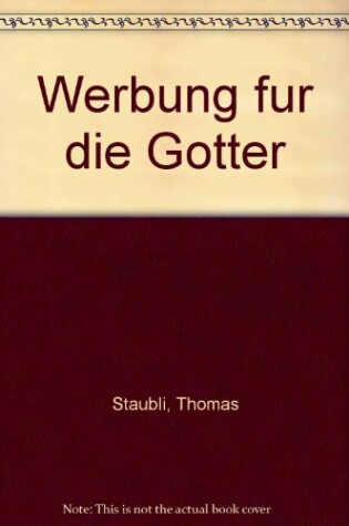 Cover of Werbung Fur Die Gotter