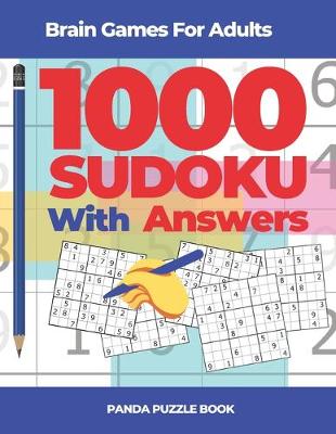 Book cover for Brain Games For Adults - 1000 Sudoku With Answers