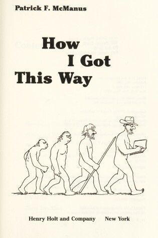 Cover of How I Got This Way