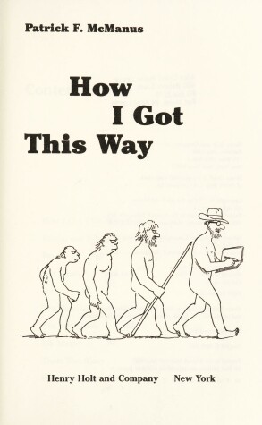 Book cover for How I Got This Way