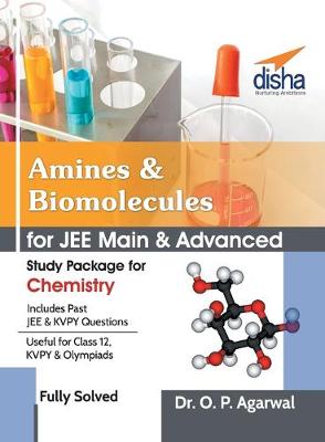 Book cover for Amines & Biomolecules for Jee Main & Jee Advanced (Study Package for Chemistry)