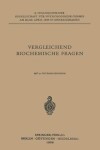 Book cover for Vergleichende Biochemische Fragen