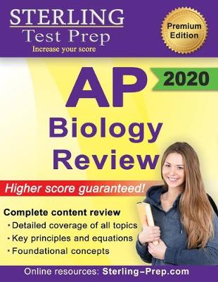 Book cover for Sterling Test Prep AP Biology Review