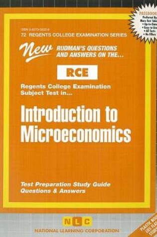 Cover of Introduction to Microeconomics