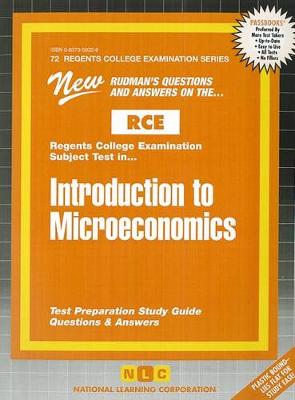 Book cover for Introduction to Microeconomics