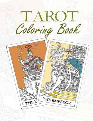 Book cover for Tarot Coloring Book