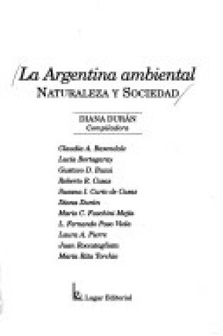 Cover of La Argentina Ambiental