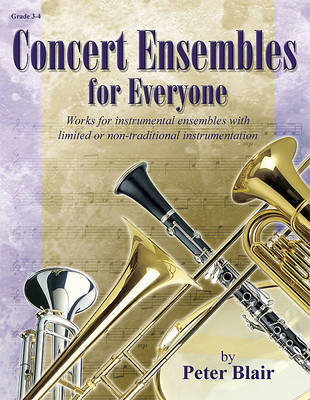 Cover of Concert Ensembles for Everyone - Score