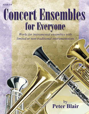 Book cover for Concert Ensembles for Everyone - Score