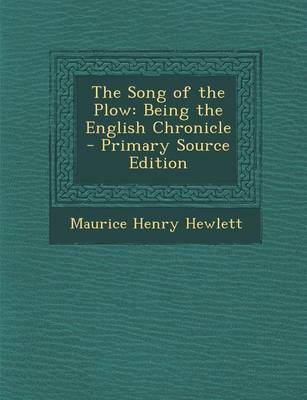 Book cover for The Song of the Plow