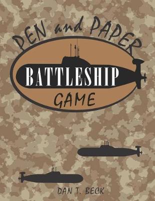 Book cover for Pen and Paper Battleship Game