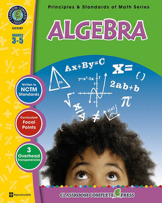 Book cover for Algebra, Grades 3-5
