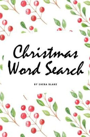 Cover of Christmas Word Search Puzzle Book (8x10 Puzzle Book / Activity Book)