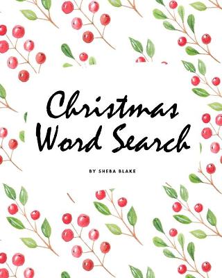 Cover of Christmas Word Search Puzzle Book (8x10 Puzzle Book / Activity Book)