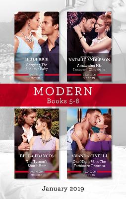 Book cover for Modern Box Set 5-8/Carrying the Sheikh's Baby/Awakening His Innocent Cinderella/The Tycoon's Shock Heir/One Night with the Forbidden Princes