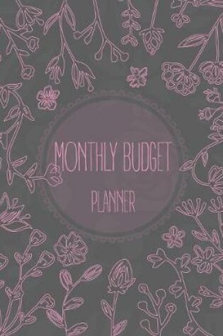 Cover of Monthly Budget Planner