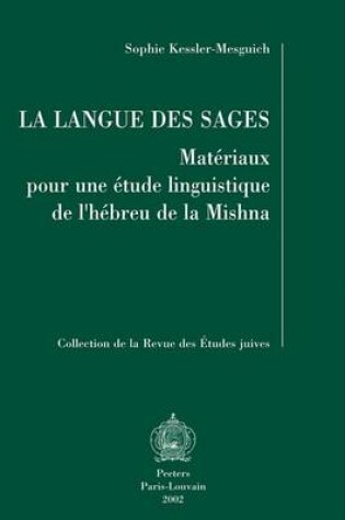 Cover of La Langue DES Sages