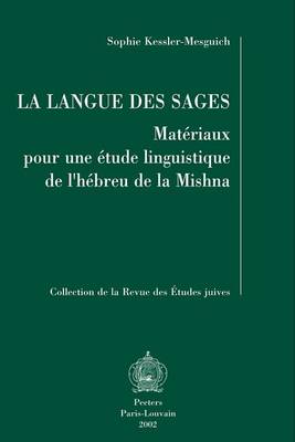 Cover of La Langue DES Sages