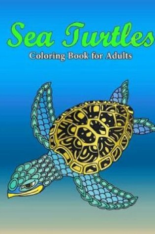 Cover of sea turtle cooloring book